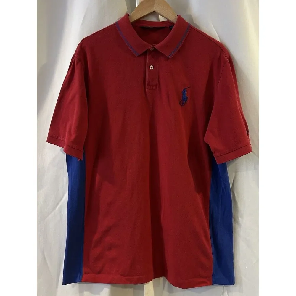 Polo Ralph Lauren Palmilla Golf Pro‎ Fit Collard Shirt Size XL Large Pony